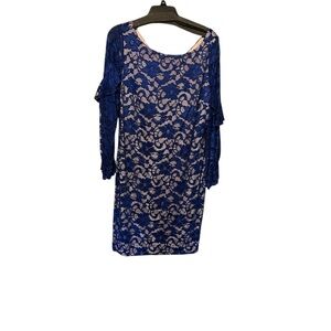 Ivanka Trump Blue Cocktail Dress